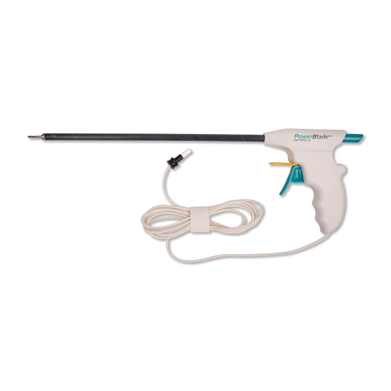 Koagulationsgribe- og skæretang, med tilslutning til bipolarkoagulation Ø = 5 mm, L = 33 cm